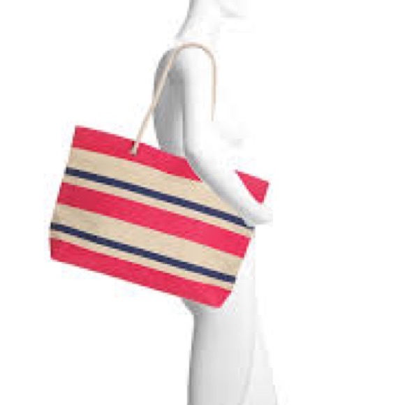 NWT Cabana Stripe Travel Duffle DSW in XL - Picture 3 of 9